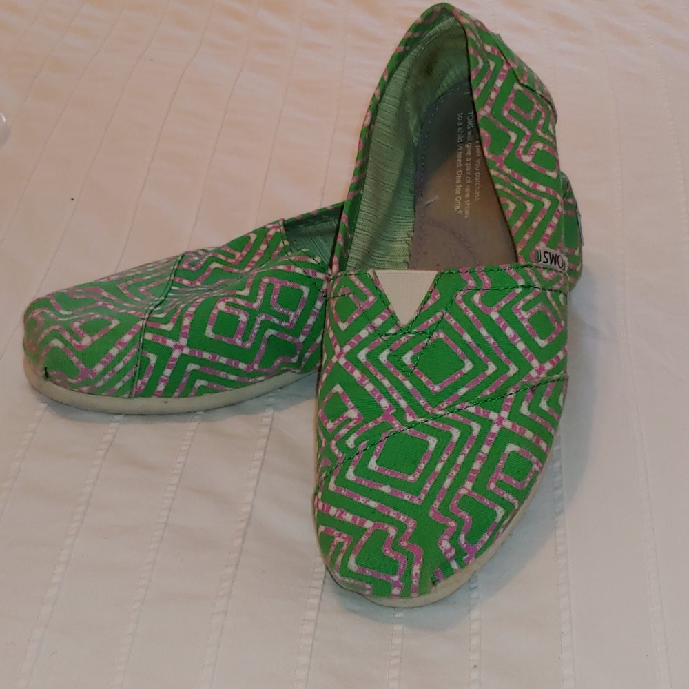 Toms Cloth Flats